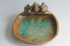 Zsolnay Pecs Hungary Duck Porcelain Ashtray (73599)