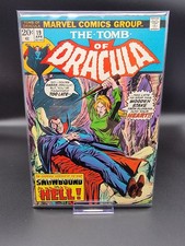 Tomb Of Dracula #19 (1974) KEY ISSUE! Blade Discovers His Immunity - Free Ship