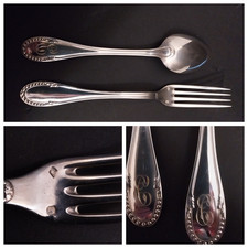 COUVERTS en ARGENT MASSIF