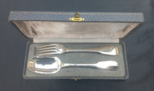 Couverts service argent massif