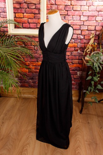 Robe soirée vintage noire - de,