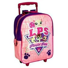 Cartable a roulette / TROLLEY pour fille LITTLE PETSHOP 38cm