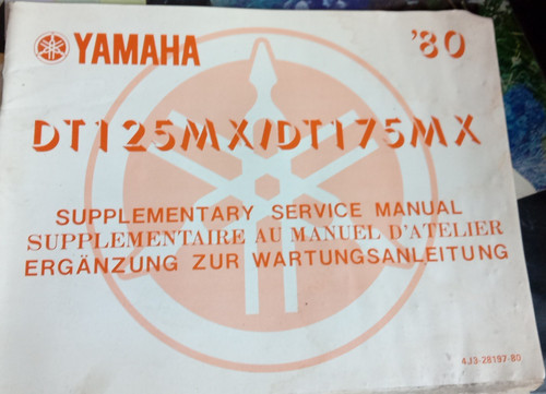 Yamaha 125 dt - 175, mx