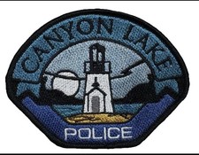 California-Canyon Lake Police Department Patch-New Design