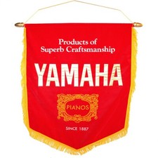 Grand fanion publicitaire