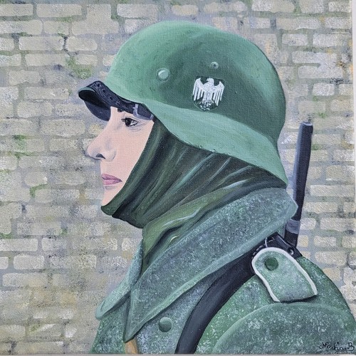 Tableau portrait soldat - portrait,