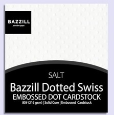 Bazzill Dotted Swiss Cardstock