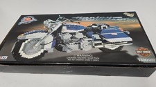 Mega Bloks Pro Builder Collector Series Harley Davidson Road King 9770 COMPLETE