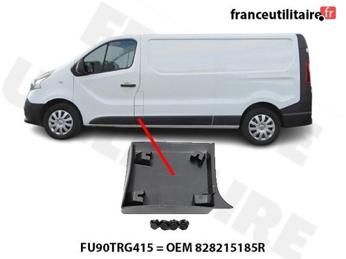 Moulure montant central gauche - montant,