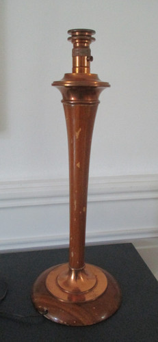 Pied lampe mazda - mazda, bois