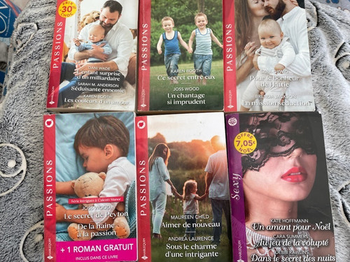 Lot livres harlequin - 5,