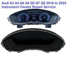 Audi A3 A4 A6 A8 Q5 Q7 Q8 2016 to 2023 Instrument Cluster Repair Service
