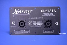 Electro-Voice X-Array Xi-2181A Dual 18-Inch Subwoofer Panel w/ Parallel Neutrik 