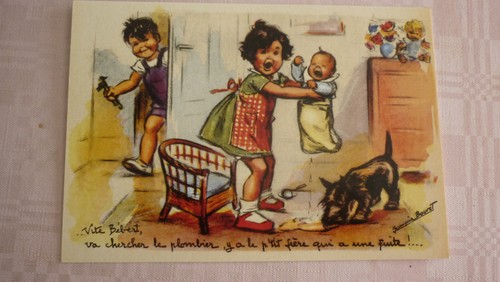 Cpsm humour germaine bouret - cpsm, /
