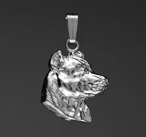 Pendentif chien dogue argentin - pendentif,