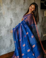 Saree En Soie Traditionnel