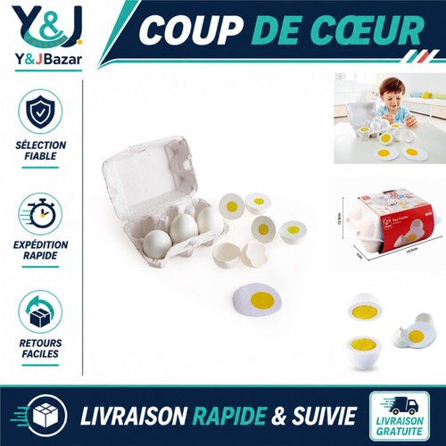 Hape œufs jouet bois - hape, en