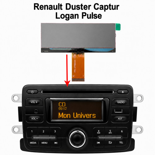 Ecran lcd autoradio - ecran,