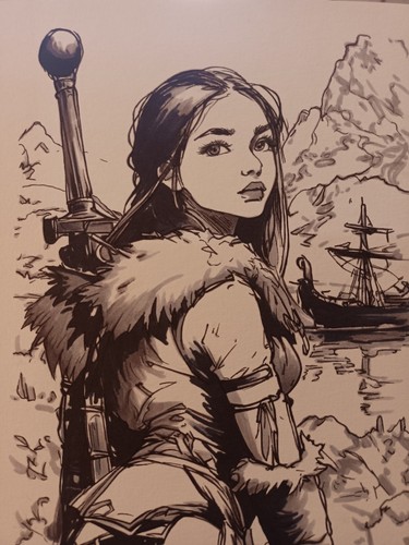 Dessin original dedicace - original,