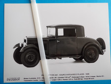 Photo presse PEUGEOT type 201