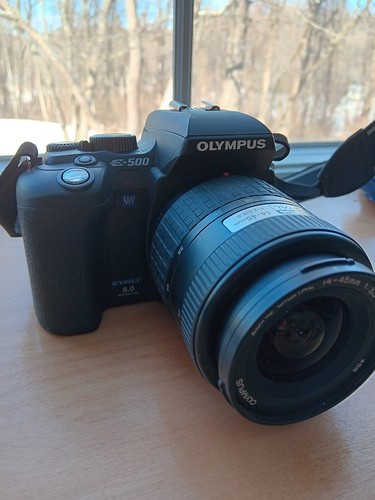 Olympus evolt 500 - e-500, dslr
