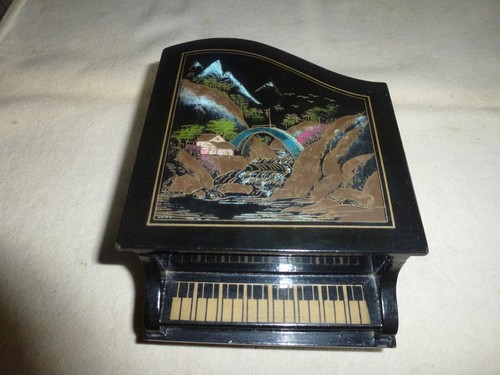 Boite bijoux musicale piano - boite, a
