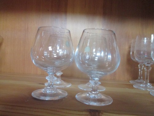 Anciens verres cognac en - cognac,