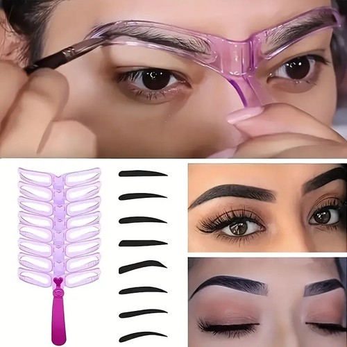Pochoir sourcils lot - pochoir, –