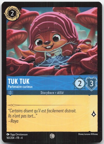 Carte lorcana tuk 161 - tuk, 161/204