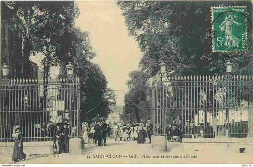 Old postcard saint - postcard,