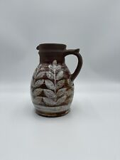 vegetable decor pitcher dated 19976 signed vintage ceramic jug dishes