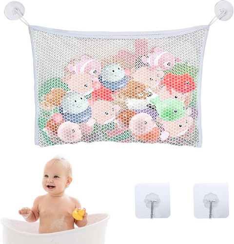 Filet rangement jouets bain - de,