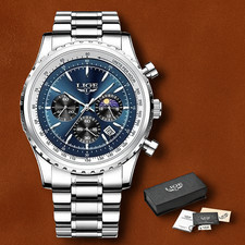 Montre Homme LIGE Chronographe