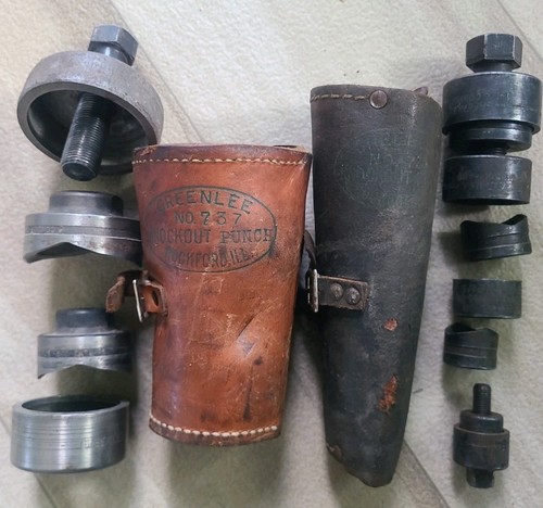 Vintage greenlee tool knockout - vintage,