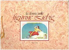 THE WOMAN IN THE LIEBIG FIGURINES ALBUM WITH 11 COMPLETE INSERTS + 26 FIGURINES
