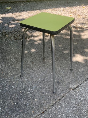 Ancien tabouret cuisine en - ancien,
