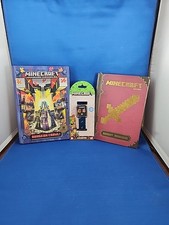 Minecraft Lot Collection. Combat Hanbook, Woodsword Chronicles, New LED Watch