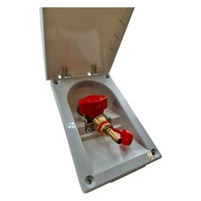 Prise extérieure GPL blanche