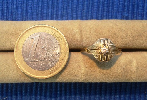Jolie bague ancienne massif - jolie,