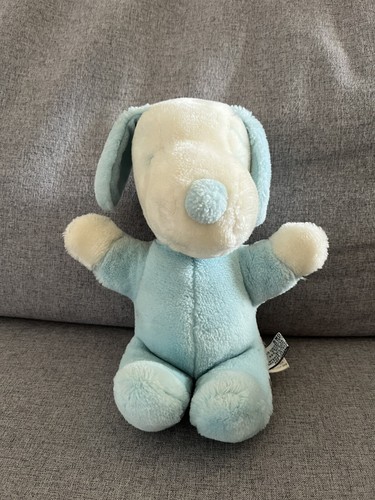 Peluche snoopy bleu - peluche,
