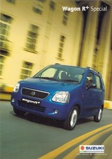 Suzuki Wagon R+ Special 1.3 2002-2003 UK Market Foldout Sales Brochure