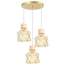3 Lampes Suspension Luminaire
