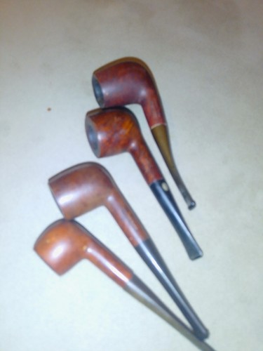 Lot anciennes pipes - de,