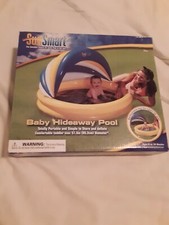 Sun Smart Baby Hideaway Pool White, Yellow & Blue 6-18 Months