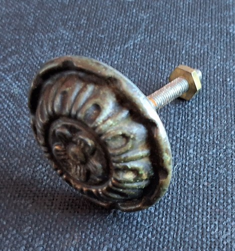 Ancien bouton métal pour - métal,