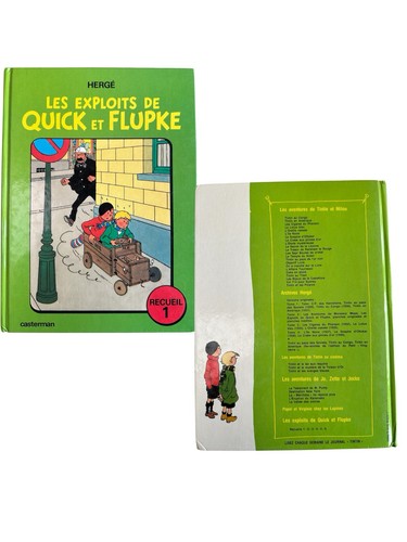 Herge les exploits quick et - les, de