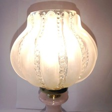 Lampe Globe Tulipe Cristal