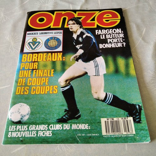 Magazine vintage football onze - magazine,