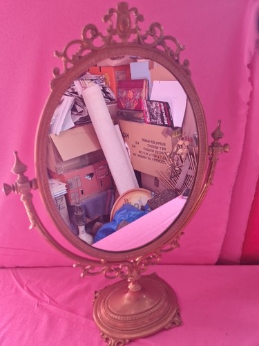 Grand miroir sur pied - grand,
