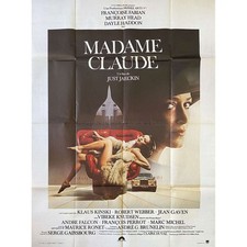 MADAME CLAUDE Affiche de cinéma  - 120x160 cm. - 1977 - Just Jaeckin, FranCoise 